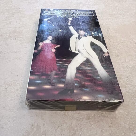 Saturday Night Fever VHS (1977) Paramount John Travolta Brand NEW & Sealed - Picture 2 of 8